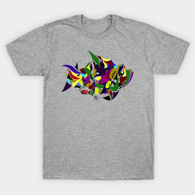 Fish T-Shirt by fakelarry